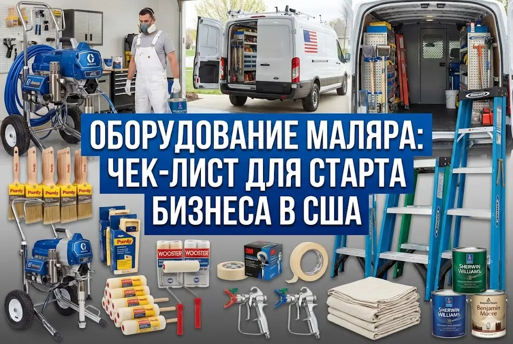 painter equipment checklist start business usa