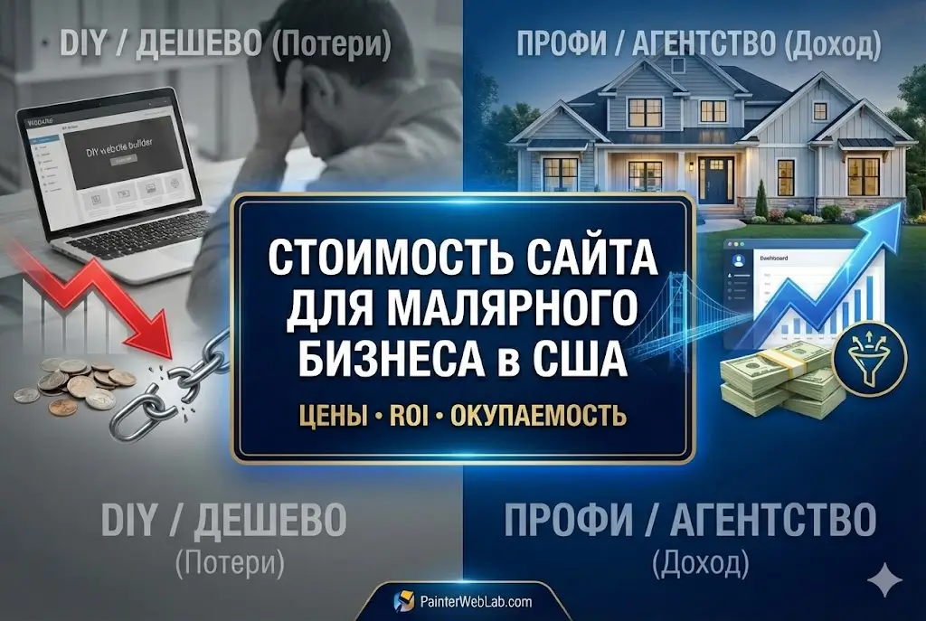 cost of painter website roi