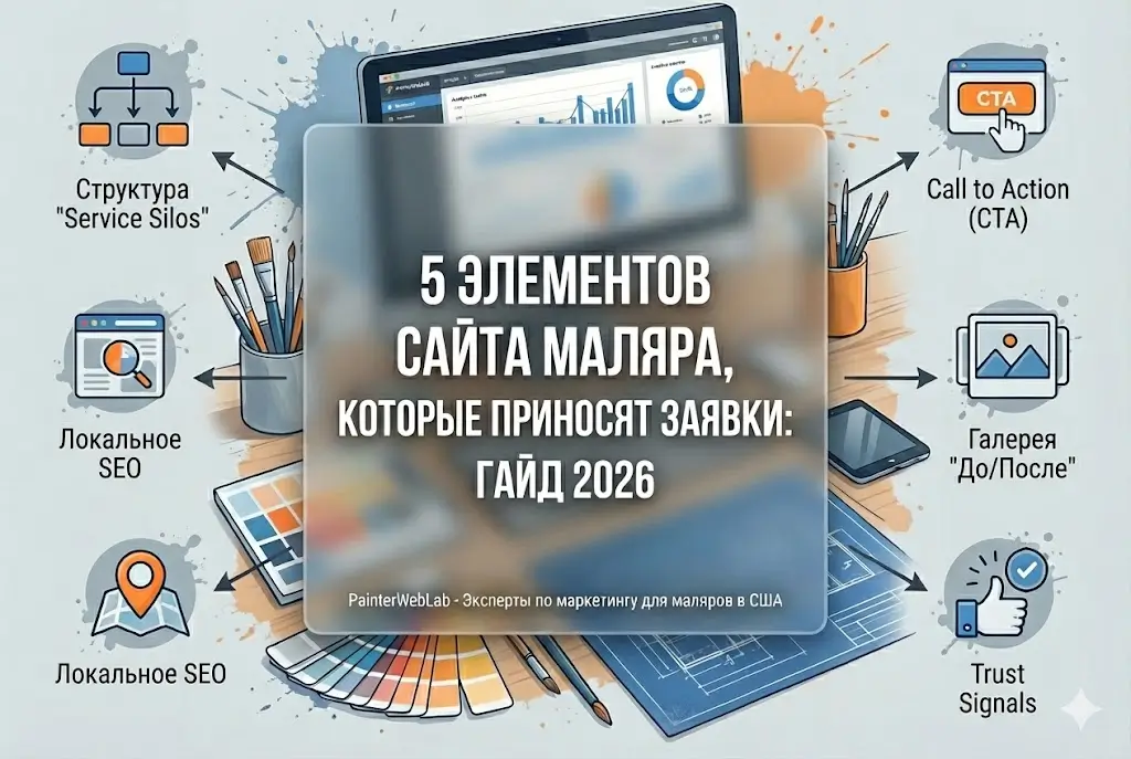painter website elements lead gen