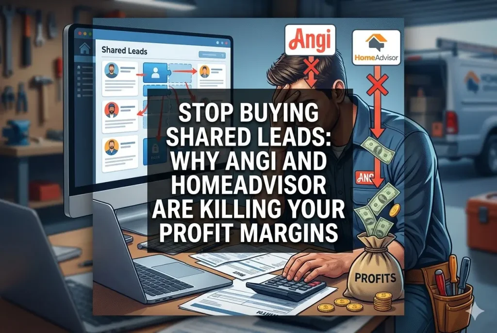 Stop Buying Shared Leads: Angi & HomeAdvisor in 2026